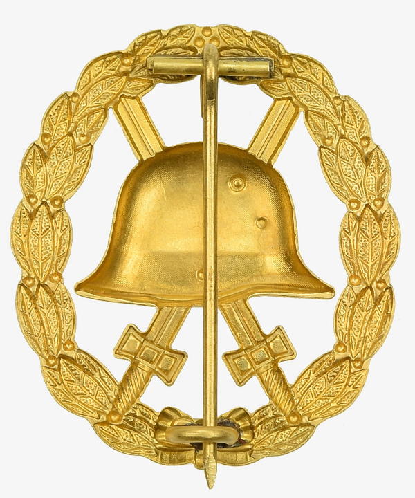 Verwundetenabzeichen für die Armee und Kolonialtruppen Gold durchbrochen